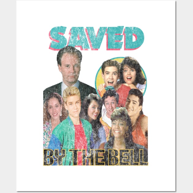 Saved By The Bell Wall Art by BasicBeach